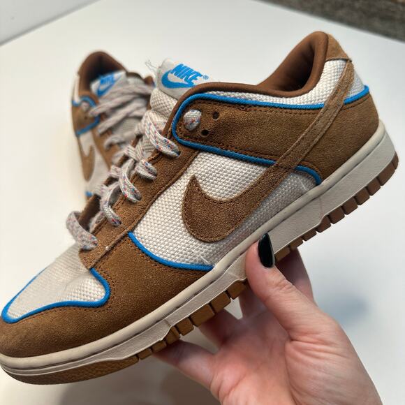 Nike Other - Nike Dunk Low Retro Light British Tan Sneakers 8.5